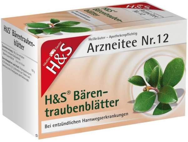 H&amp;S Bärentraubentee Filterbeutel