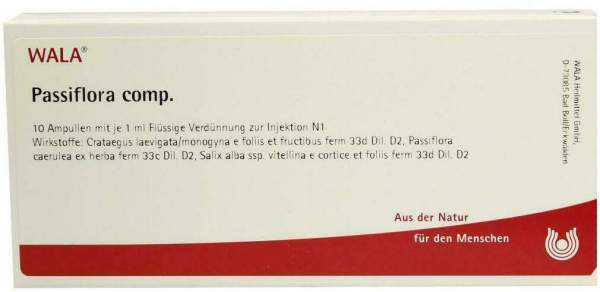 Wala Passiflora Comp. 10 X 1 ml Ampullen
