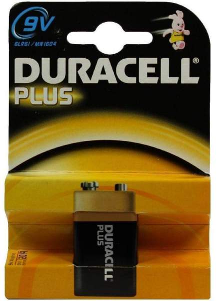 Batterien E Block 6lr61 9v Mn1604 Duracell Plus 1 Stück