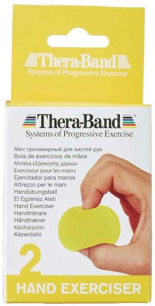 Thera-Band Handtrainer Extra Weich Gelb