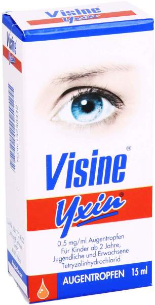 Visine Yxin 0,5 mg je ml Augentropfen 15 ml