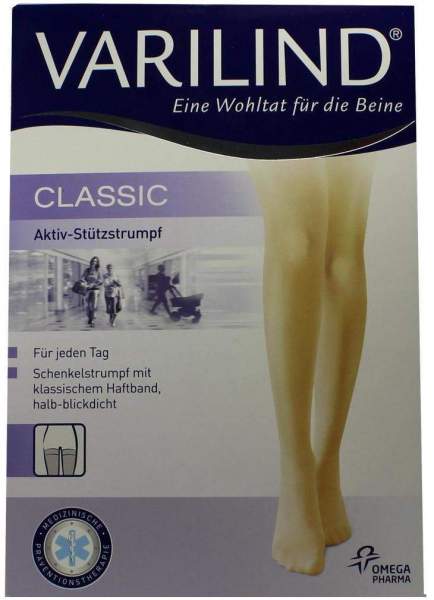 Varilind Classic Schenkelstrumpf 3 Muschel