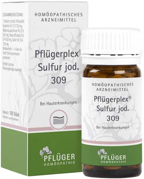 Pflügerplex Sulfur Jodatum 309 100 Tabletten