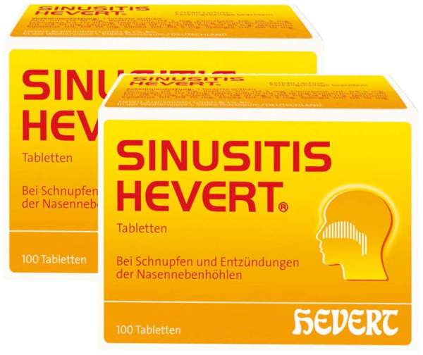 Sinusitis Hevert 2 x 100 Tabletten