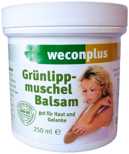 Weconplus Grünlippmuschel Balsam 250ml