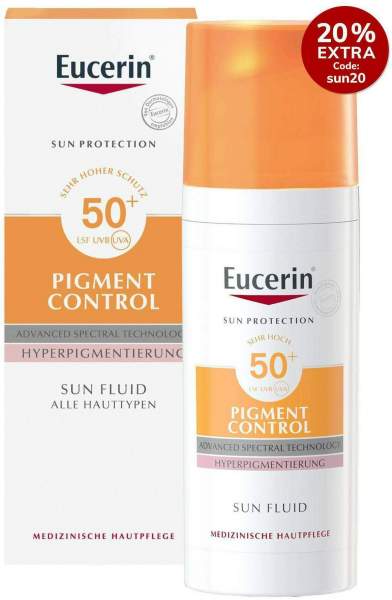 Eucerin Sun Pigment Control LSF 50+ 50 ml Fluid