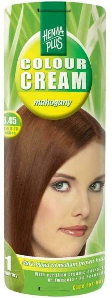 Hennaplus Colour Cream Mahogany 6,45 60 ml Creme