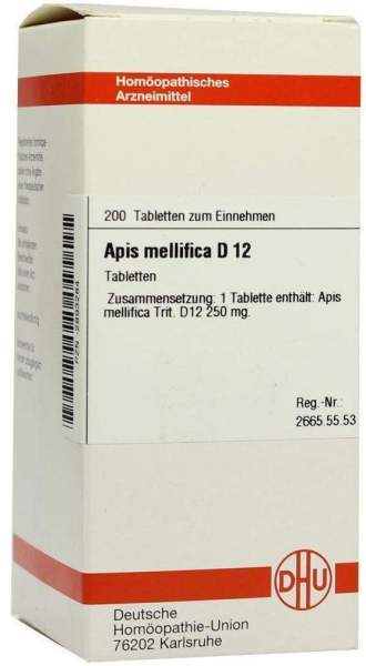 Apis Mellifica D 12 Tabletten 200 Tabletten