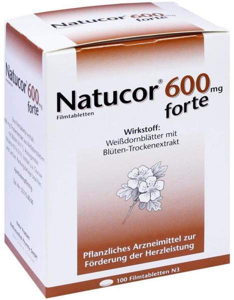 Natucor 600 mg Forte 100 Filmtabletten