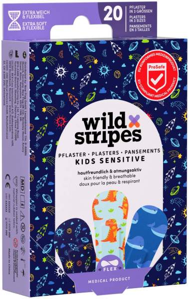 Wild Stripes Kids Sensitive Space Edition 20 Stück