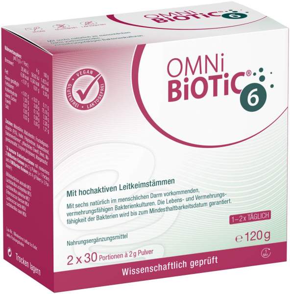 Omni Biotic 6 Pulver Doppelpackung 2 x 60 g
