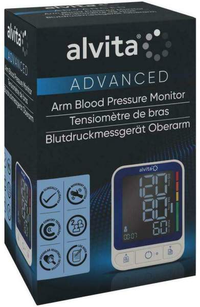 Alvita Oberarm Blutdruckmessgerät Advanced