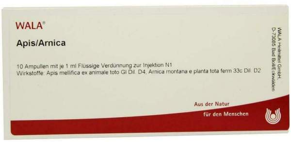 Wala Apis Arnica 10 X 1 ml Ampullen