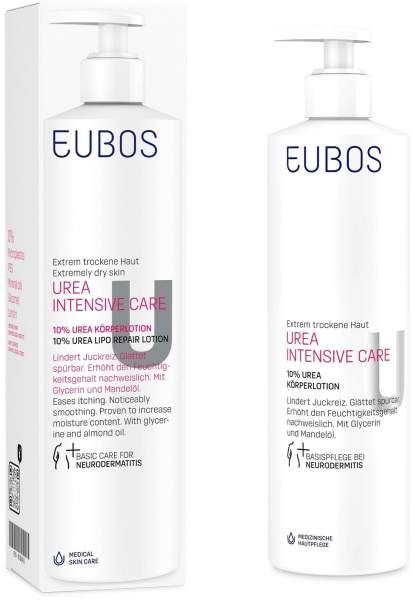 Eubos Urea Intensive Care 10% Körperlotion Dosierspender 400 ml