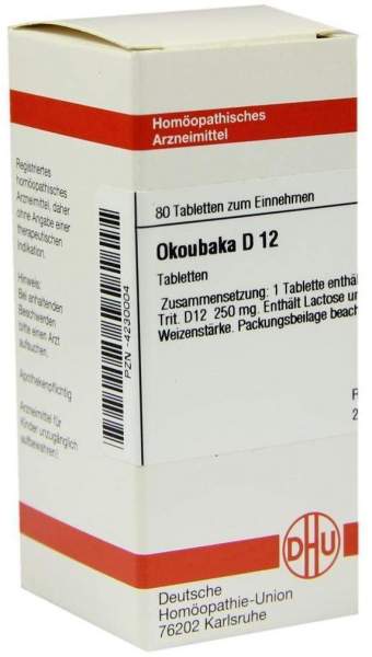 Okoubaka D 12 80 Tabletten