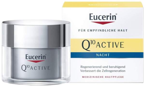Eucerin Q10 Active Antifalten Nachtpflege 50 ml Creme