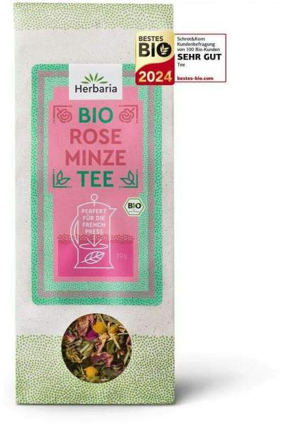 Herbaria Bio Tee Rose Minze