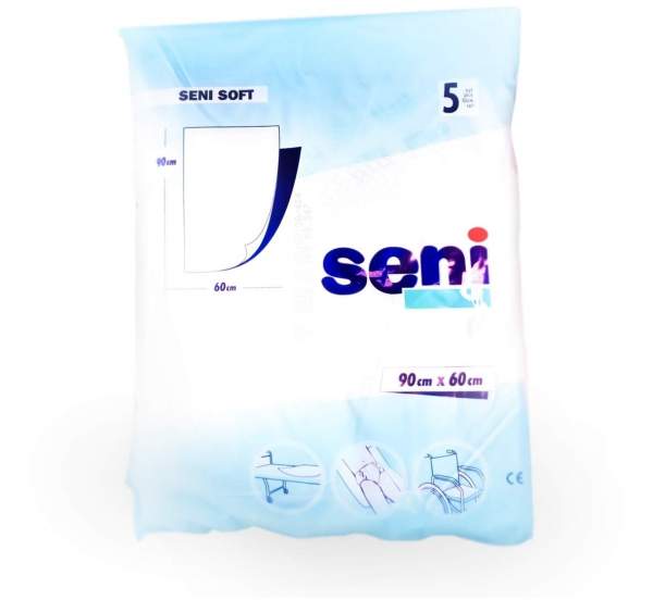 Seni Soft 5 Krankenunterlagen 60 X 90 cm