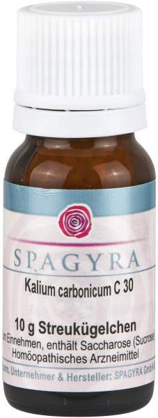 Kalium Carbonicum C 30 10 G Globuli