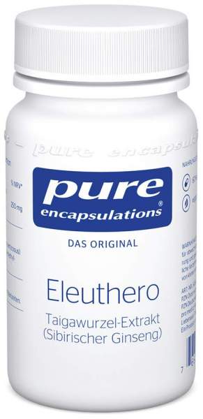 Pure Encapsulations Eleuthero 0,8 % 60 Kapseln