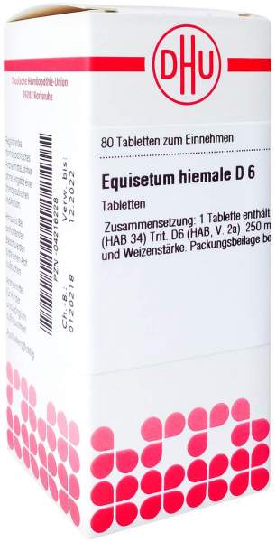 Equisetum Hiemale D 6 80 Tabletten