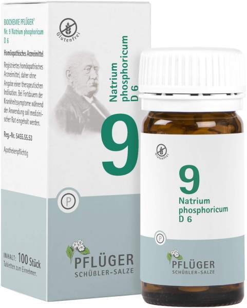 Biochemie Pflüger 9 Natrium Phosphoricum D6 100 Tabletten