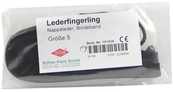 Fingerling Leder Gr. 5 Bindeband
