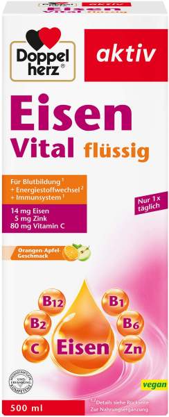 Doppelherz Aktiv Eisen Vital 500 ml Tonikum