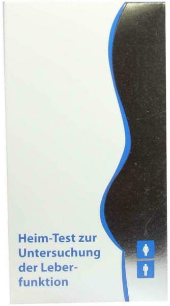 Hometest zur Untersuchung der Leberfunktion 2 Teststreifen