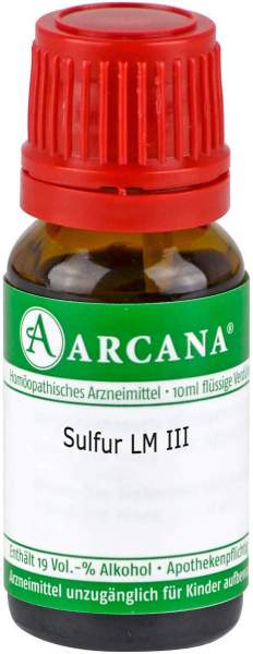 Sulfur Lm 3 Dilution 10 ml