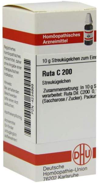 Dhu Ruta C200 10 G Globuli