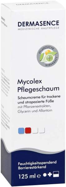 Dermasence Mycolex Pflegeschaum 125 ml