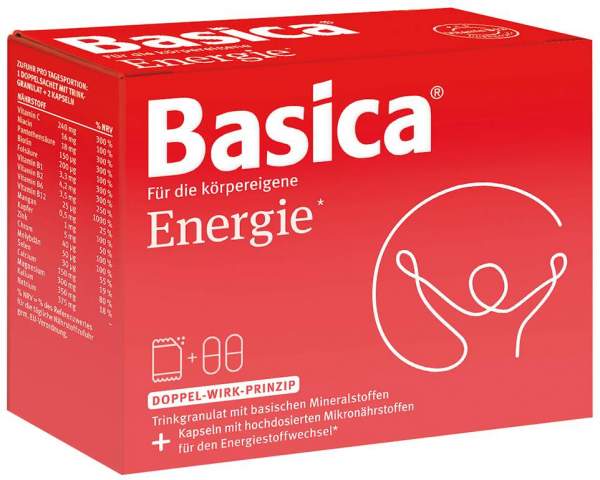 Basica Energie 7 Sachets Trinkgranulat + 7 Kapseln Kombipackung