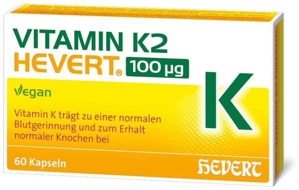Vitamin K2 Hevert 100 µg 60 Kapseln