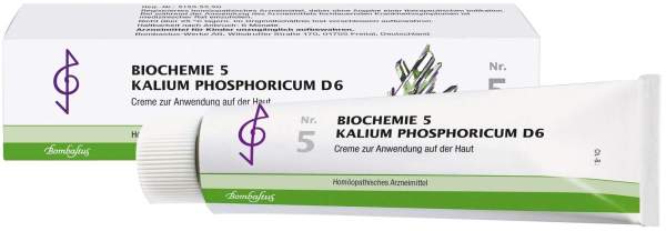 Biochemie Bombastus 5 Kalium Phosphoricum D 6 100 ml Creme