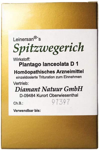 Spitzwegerich 60 Kapseln