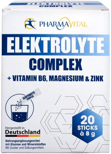 Pharmavital Elektrolyte Complex Sticks 20 Stück