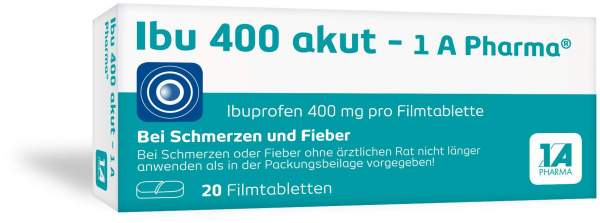 Ibu 400 akut 1A Pharma 20 Filmtabletten