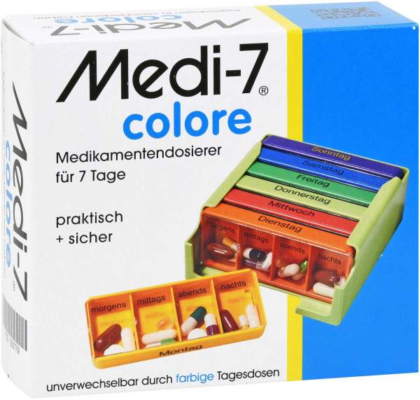 Medi 7 Medikamentendos.F.7 Tage Colore 1 Stück