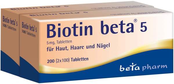 Biotin Beta 5 200 Tabletten