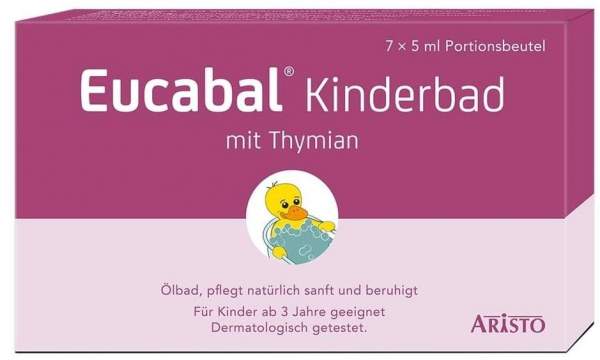 Eucabal Kinderbad Mit Thymian 7 X 5 ml Bad