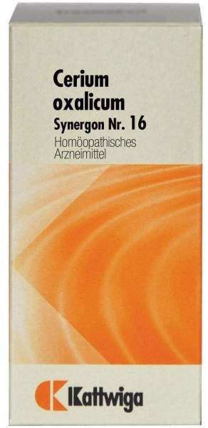 Synergon 16 Cerium Oxalicum Tabletten 100 Tabletten
