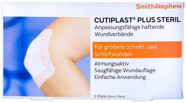 Cutiplast Plus Steril 7,8x15 cm Verband