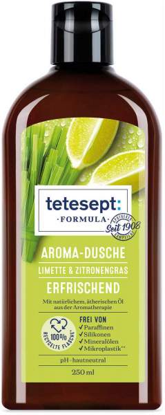 Tetesept Formula Aroma-Dusche Limette &amp; Zitronengr