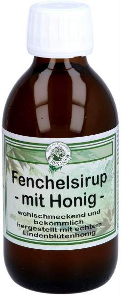 Fenchelsirup mit Honig 200 ml