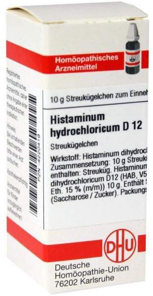 Histaminum Hydrochloricum D 12 Globuli