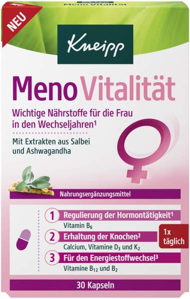 Kneipp Meno Vitalität 30 Kapseln