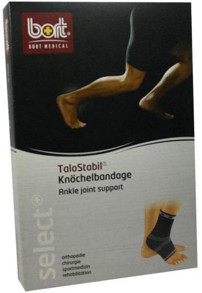 Bort Talostabil Knöchelstütze Silikon Rechts Large Hautfarben