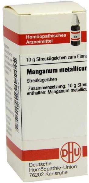 Manganum Metallicum D 12 Globuli