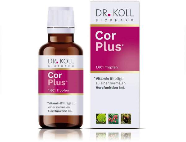 Cor Plus Dr.Koll Gemmo Komplex Weißdorn Vit.B1 Tro